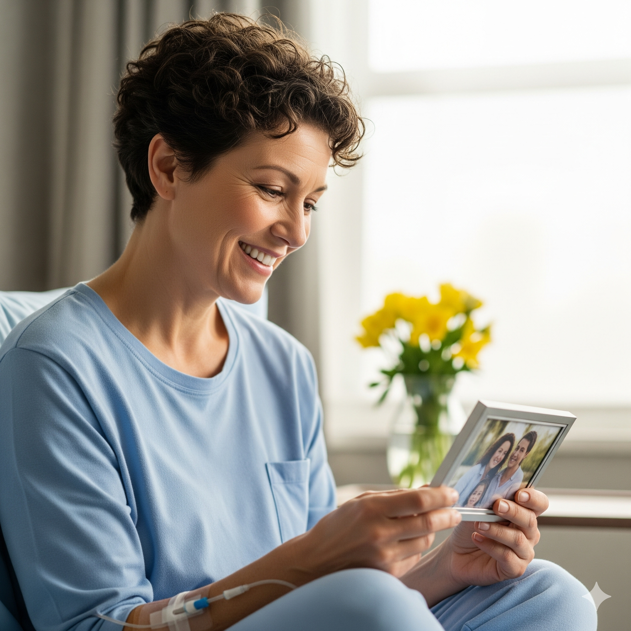 Imagen de un paciente feliz por el tratamiento de GENYX